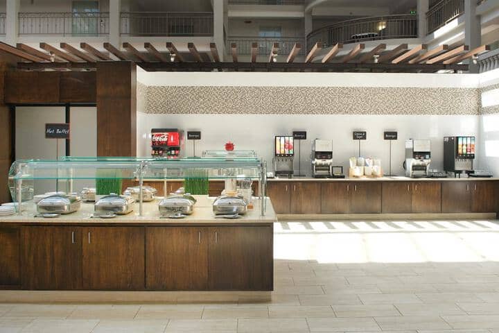 Breakfast area